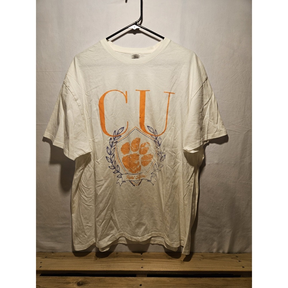 Clemson Tigers Gameday Couture T Shirt White Size XXL